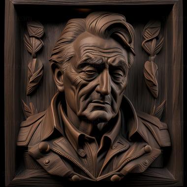 3D model Max Cady Cape Fear Robert Mitchum (STL)